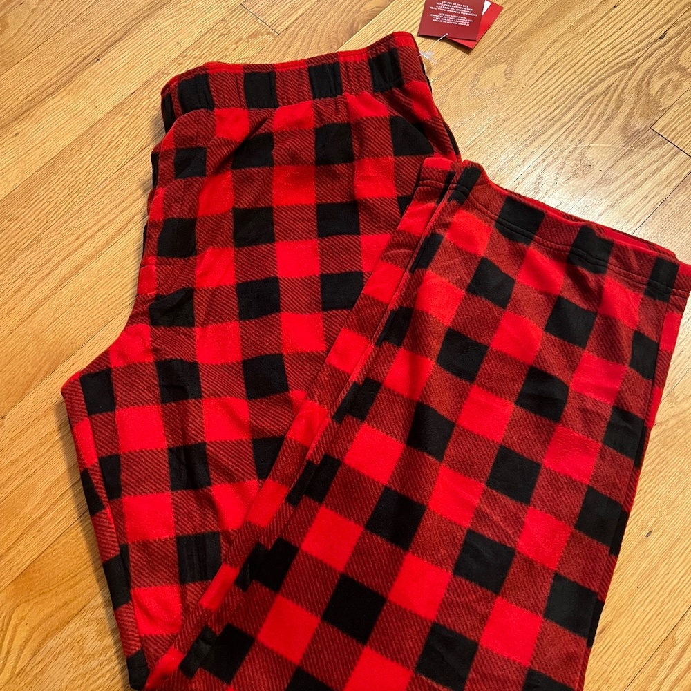 plaid mens lounge pajama pants